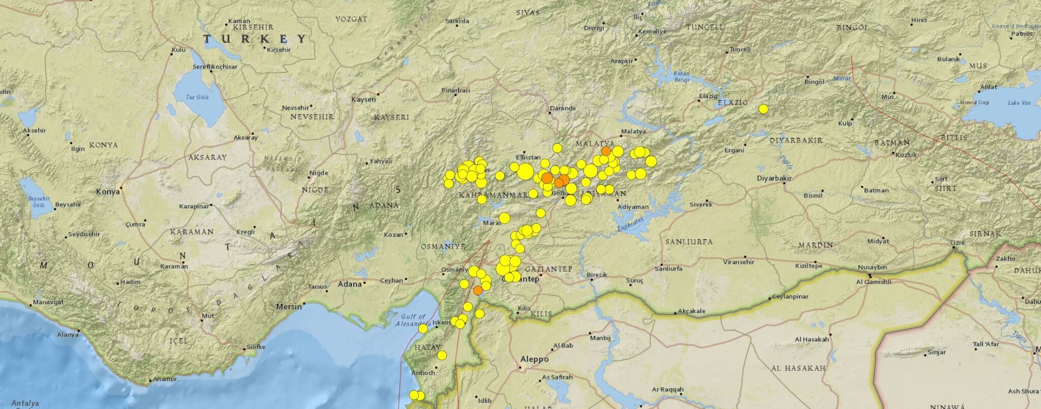 © Screenshot/earthquake.usgs.gov