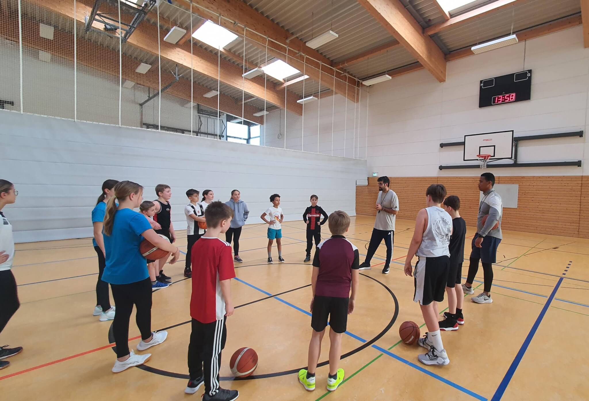 Basketballtraining mit ALBA Berlin